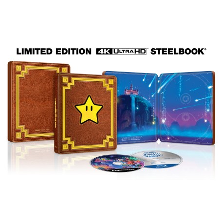 SUPER MARIO GALAXY, LE FILM - COMBO UHD 4K + BD - STEELBOOK - ÉDITION LIMITÉE