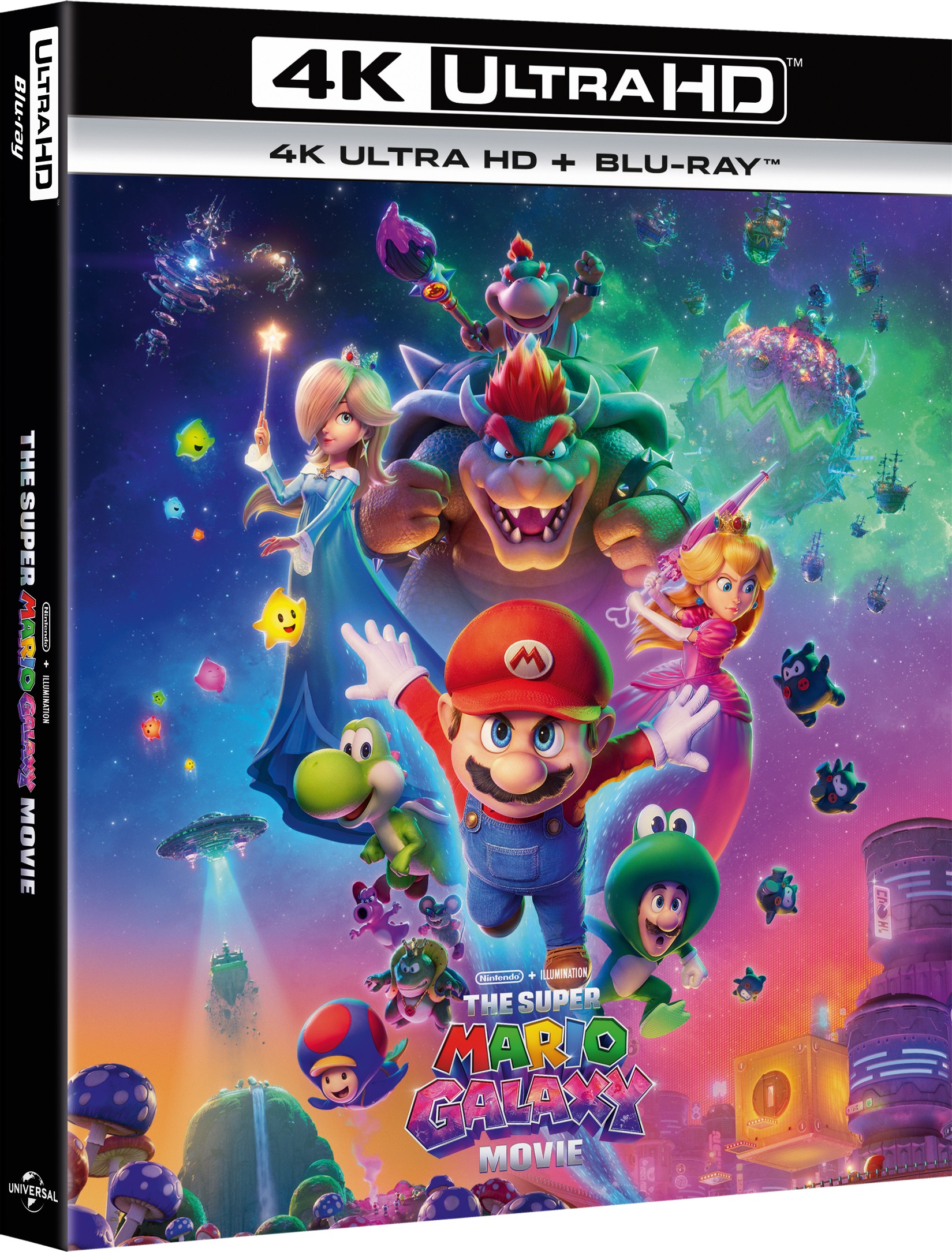 SUPER MARIO GALAXY, LE FILM - COMBO UHD 4K + BD