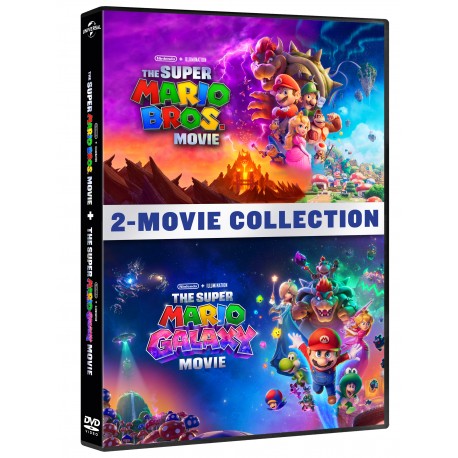 COFFRET SUPER MARIO - 2 FILMS - 2 DVD
