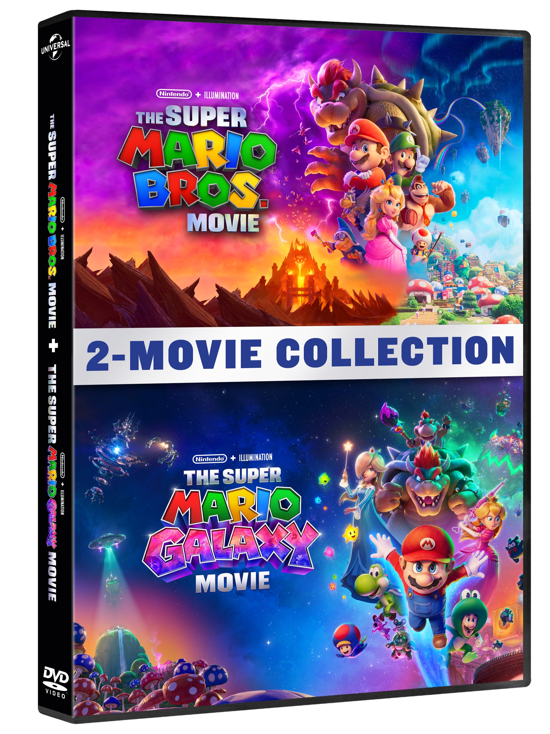 COFFRET SUPER MARIO - 2 FILMS - 2 DVD