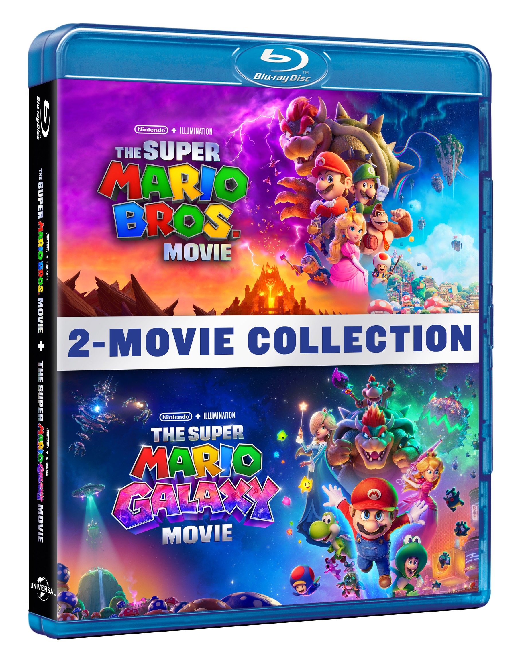 COFFRET SUPER MARIO - 2 FILMS - 2 BD