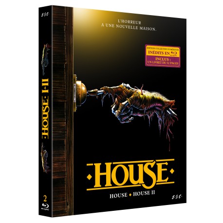 COFFRET HOUSE 1 & 2 - 2 BD + LIVRE 52 PAGES + 2 AFFICHES COLLECTOR + 1 ETUI RIGIDE NUMEROTÉ- ÉDITION COLLECTOR NUMEROTÉE LIMITÉE