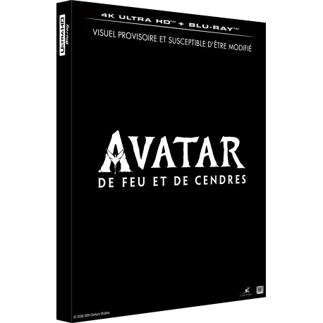 AVATAR : DE FEU ET DE CENDRES - COMBO UHD 4K + BD + BD BONUS