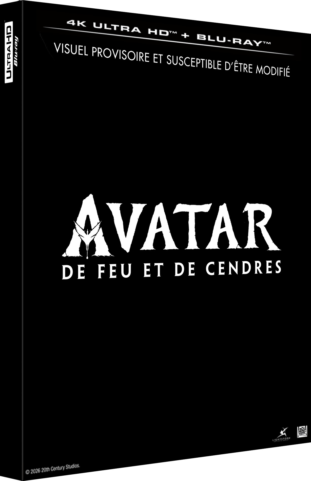 AVATAR : DE FEU ET DE CENDRES - COMBO UHD 4K + BD + BD BONUS