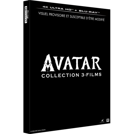 COFFRET AVATAR - COLLECTION 3 FILMS - 3 UHD 4K + 3 BD