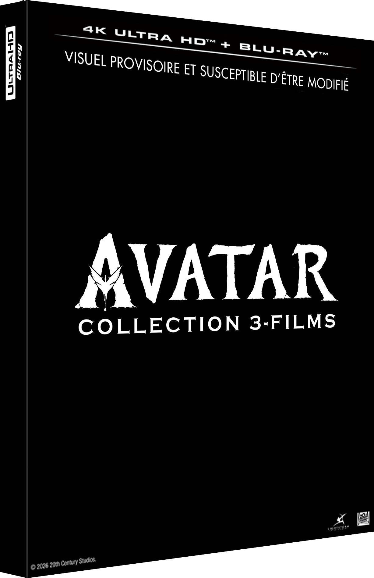 COFFRET AVATAR - COLLECTION 3 FILMS - 3 UHD 4K + 3 BD
