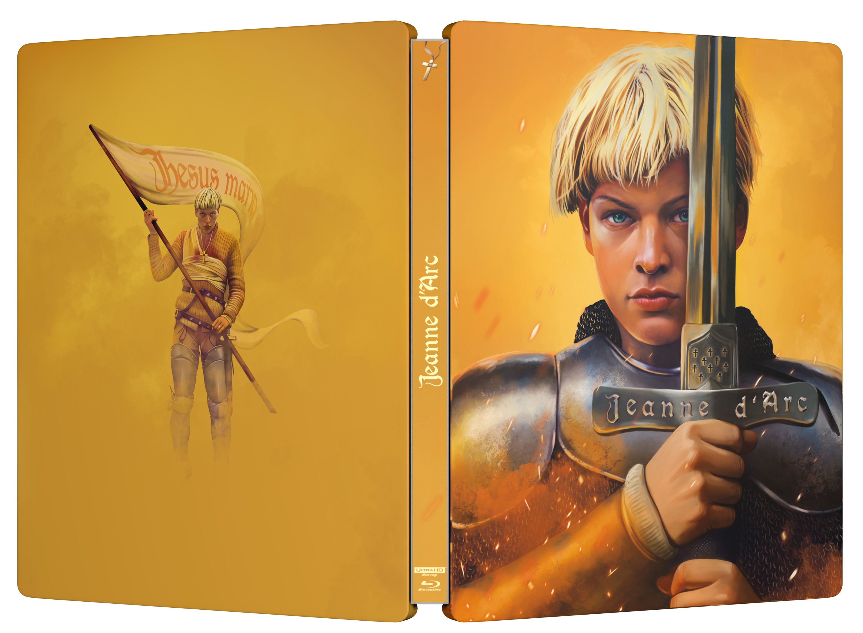 JEANNE D'ARC (1999) - COMBO UHD 4K + BD + BD BONUS - STEELBOOK - ÉDITION LIMITÉE