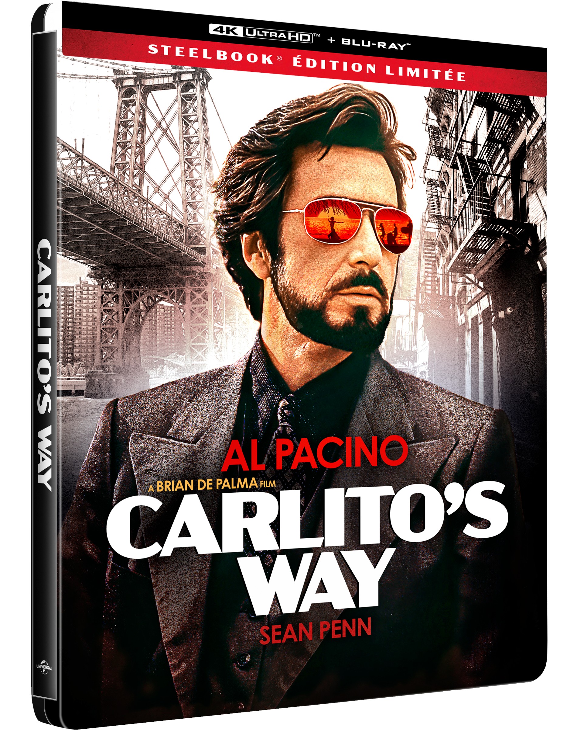 L'IMPASSE (1994) - COMBO UHD 4K + BD - STEELBOOK - ÉDITION LIMITÉE