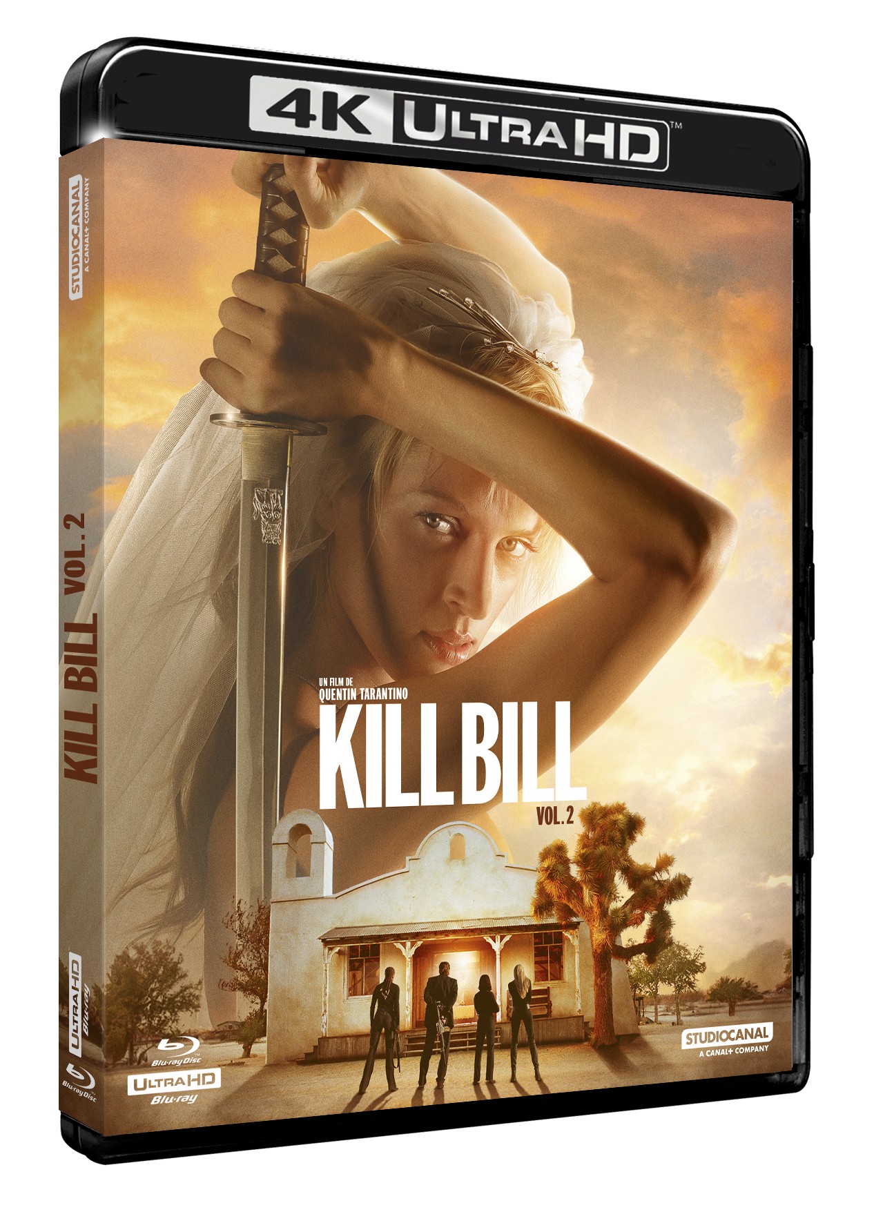 KILL BILL : VOLUME 2 - COMBO UHD 4K + BD