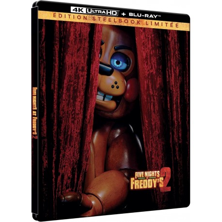 FIVE NIGHTS AT FREDDY'S 2 - COMBO UHD 4K + BD - STEELBOOK - EDITION LIMITEE