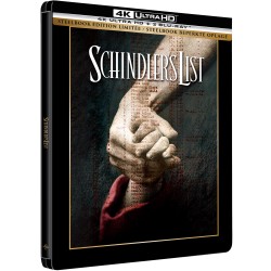 LA LISTE DE SCHINDLER - COMBO UHD 4K + 2 BD - STEELBOOK - ÉDITION LIMITÉE