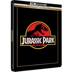 JURASSIC PARK (1993) - COMBO UHD 4K + BD - STEELBOOK - ÉDITION LIMITÉE