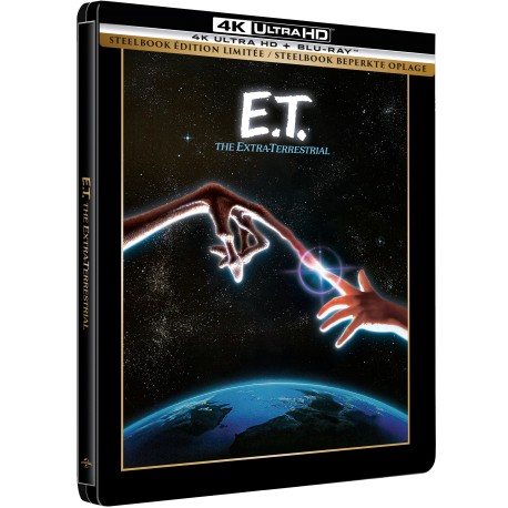 E.T. L'EXTRA-TERRESTRE - COMBO UHD 4K + BD - STEELBOOK - ÉDITION LIMITÉE