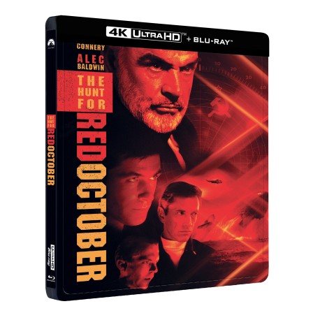 À LA POURSUITE D'OCTOBRE ROUGE - COMBO UHD 4K + BD - STEELBOOK - ÉDITION LIMITÉE