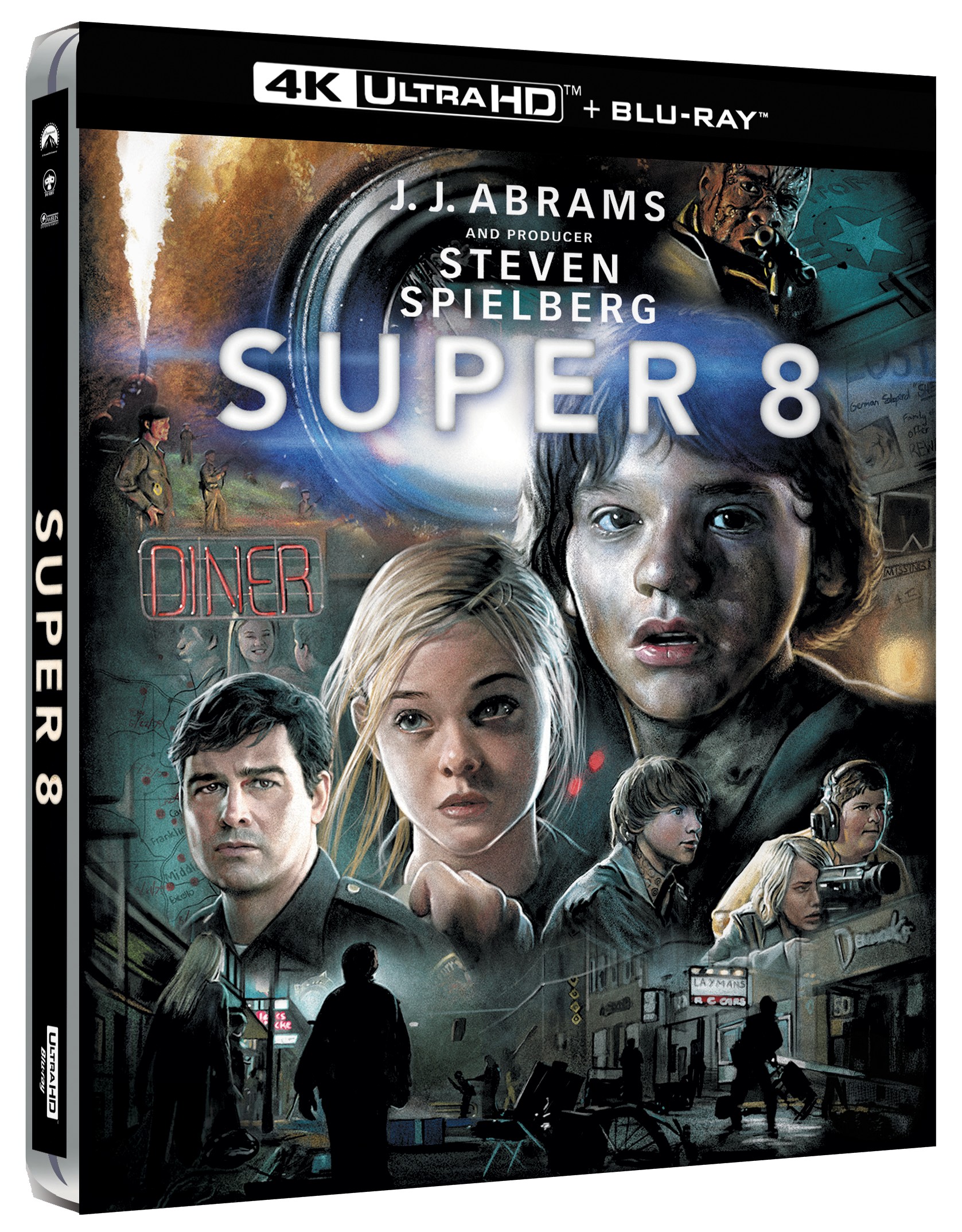 SUPER 8 - COMBO UHD 4K + BD - STEELBOOK - ÉDITION LIMITÉE