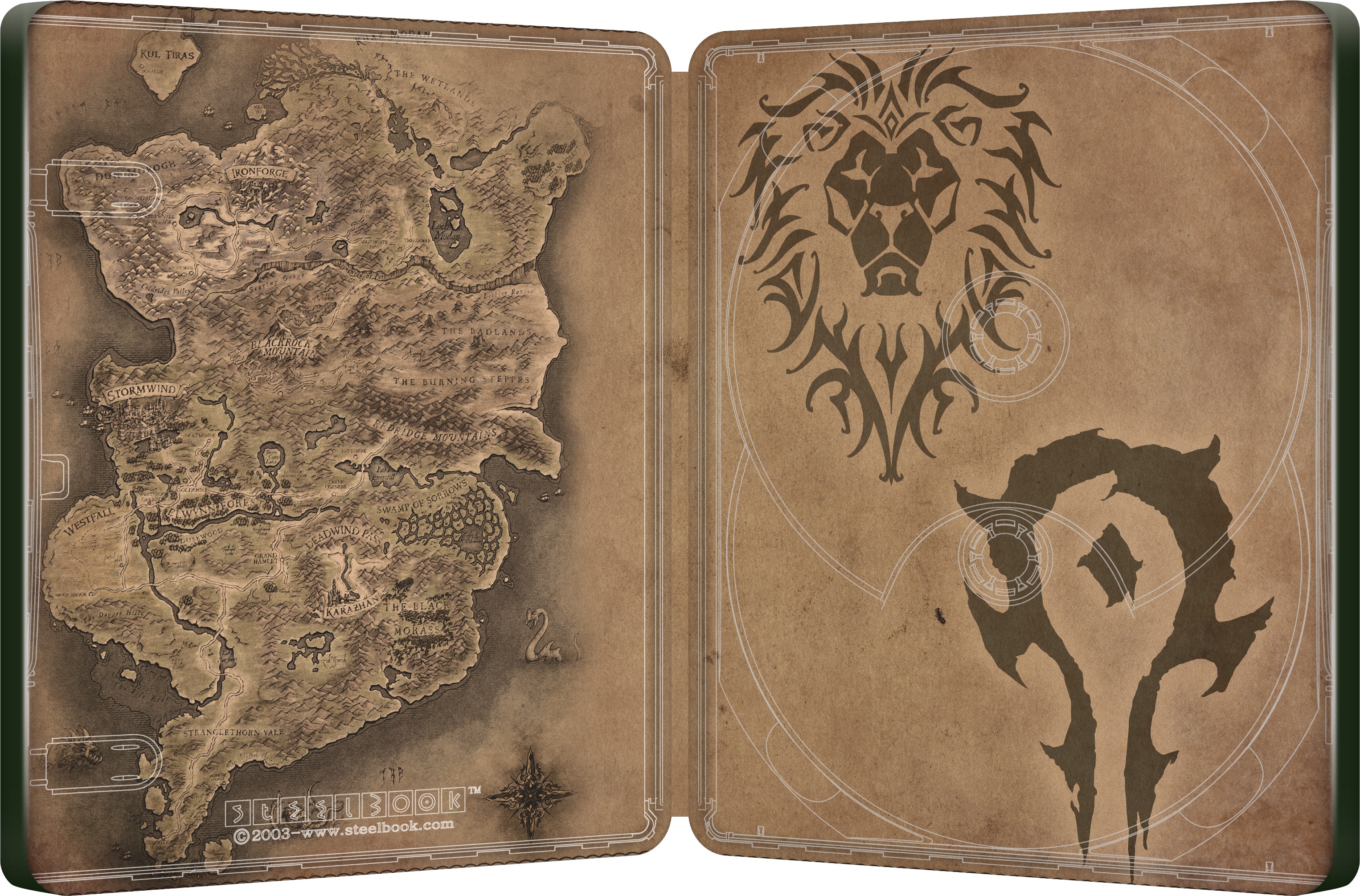 WARCRAFT : LE COMMENCEMENT - COMBO UHD 4K + BD - STEELBOOK - ÉDITION LIMITÉE