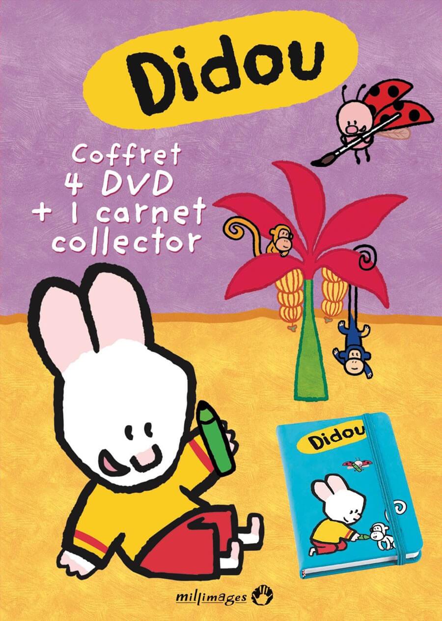 DIDOU DESSINE-MOI - COFFRET 4 DVD : VOL. 5 + 6 + 7 + 8
