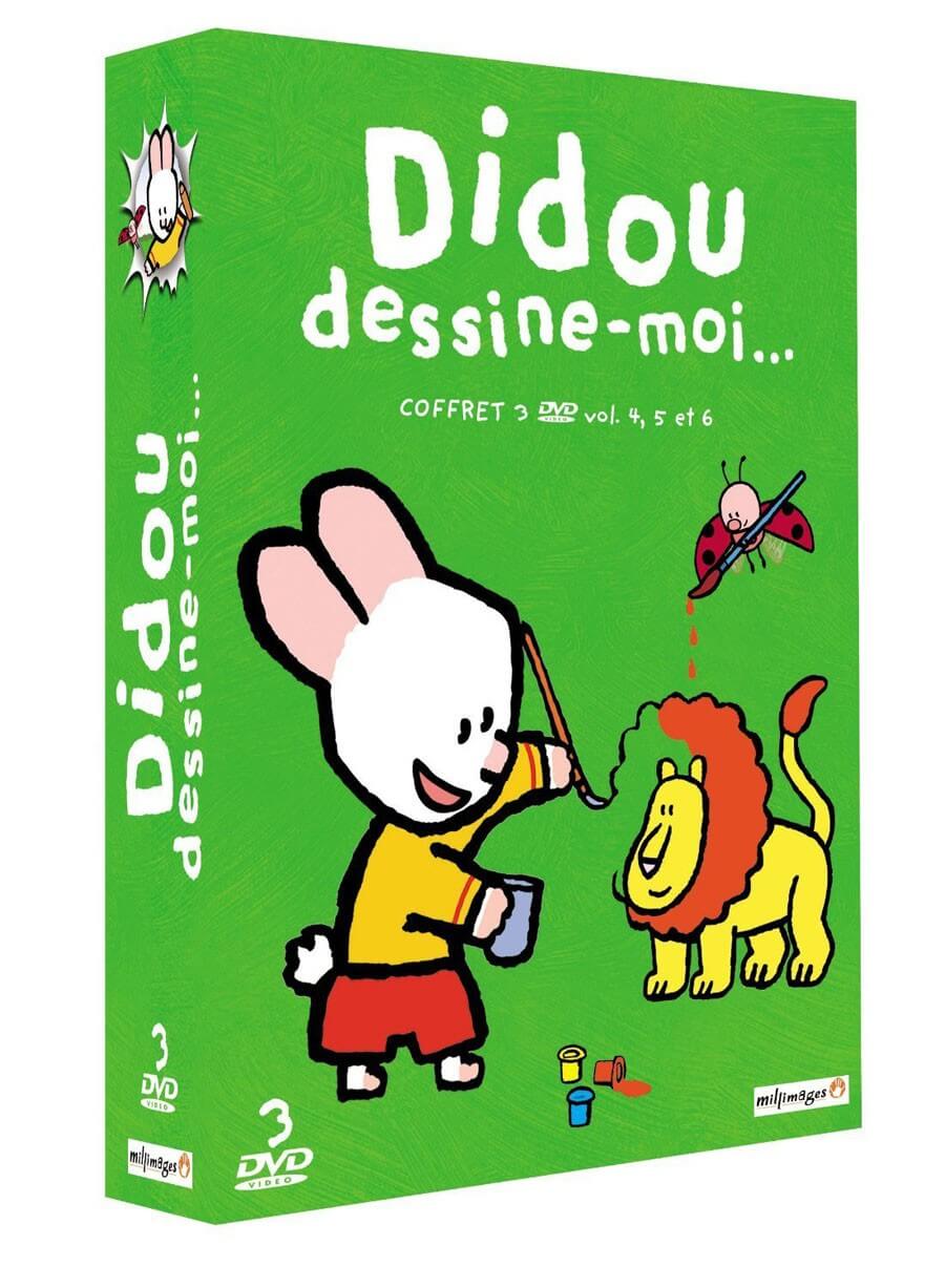 DIDOU DESSINE-MOI... - COFFRET 3 DVD : VOL. 4 + VOL. 5 + VOL. 6