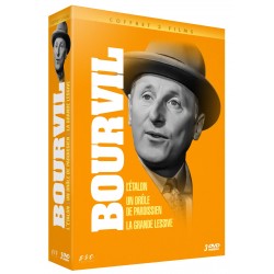 BOURVIL : L'ETALON + UN DRÔLE DE PAROISSIEN + LA GRANDE LESSIVE (!) - DVD