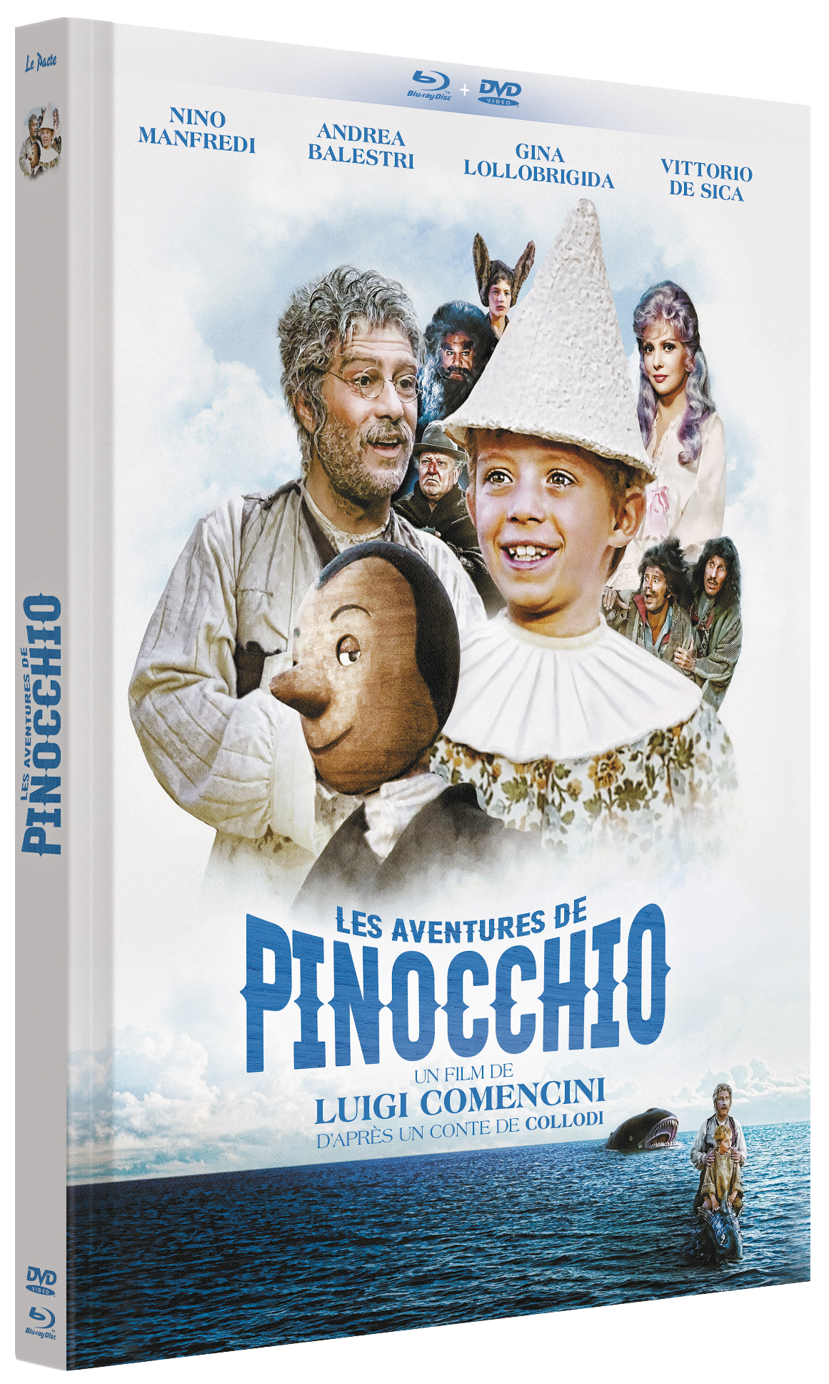 LES AVENTURES DE PINOCCHIO - DVD + BRD
