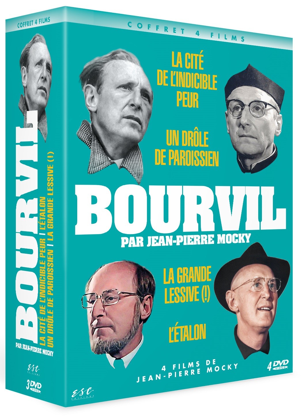 BOURVIL - COFFRET 4 DVD