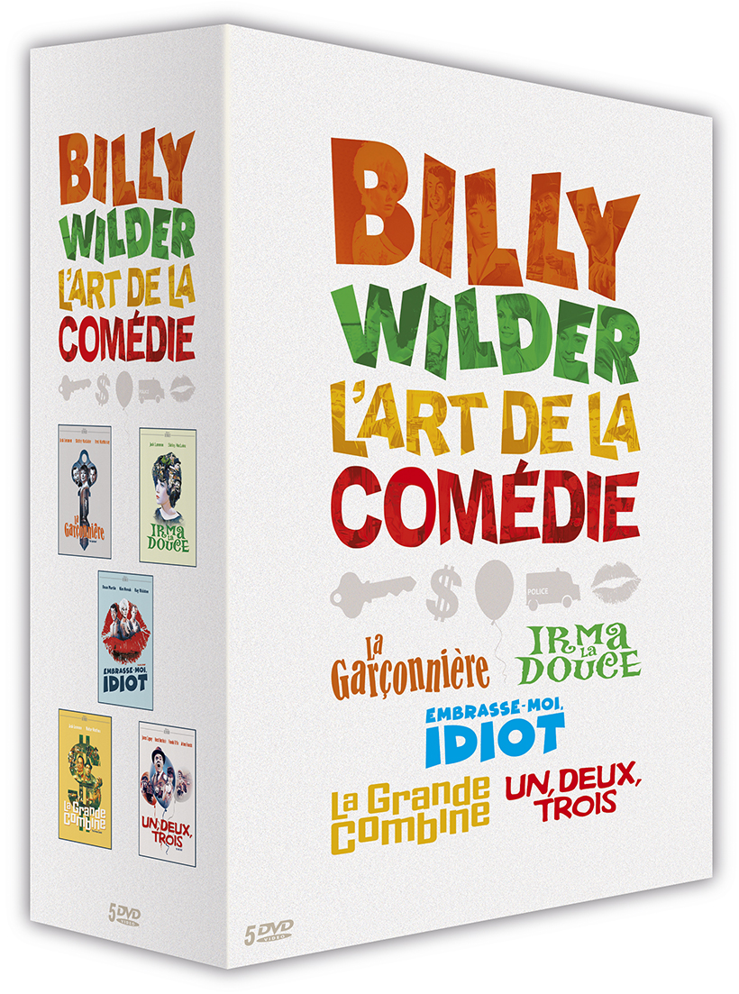 BILLY WILDER LES COMEDIES- COFFRET 5 DVD