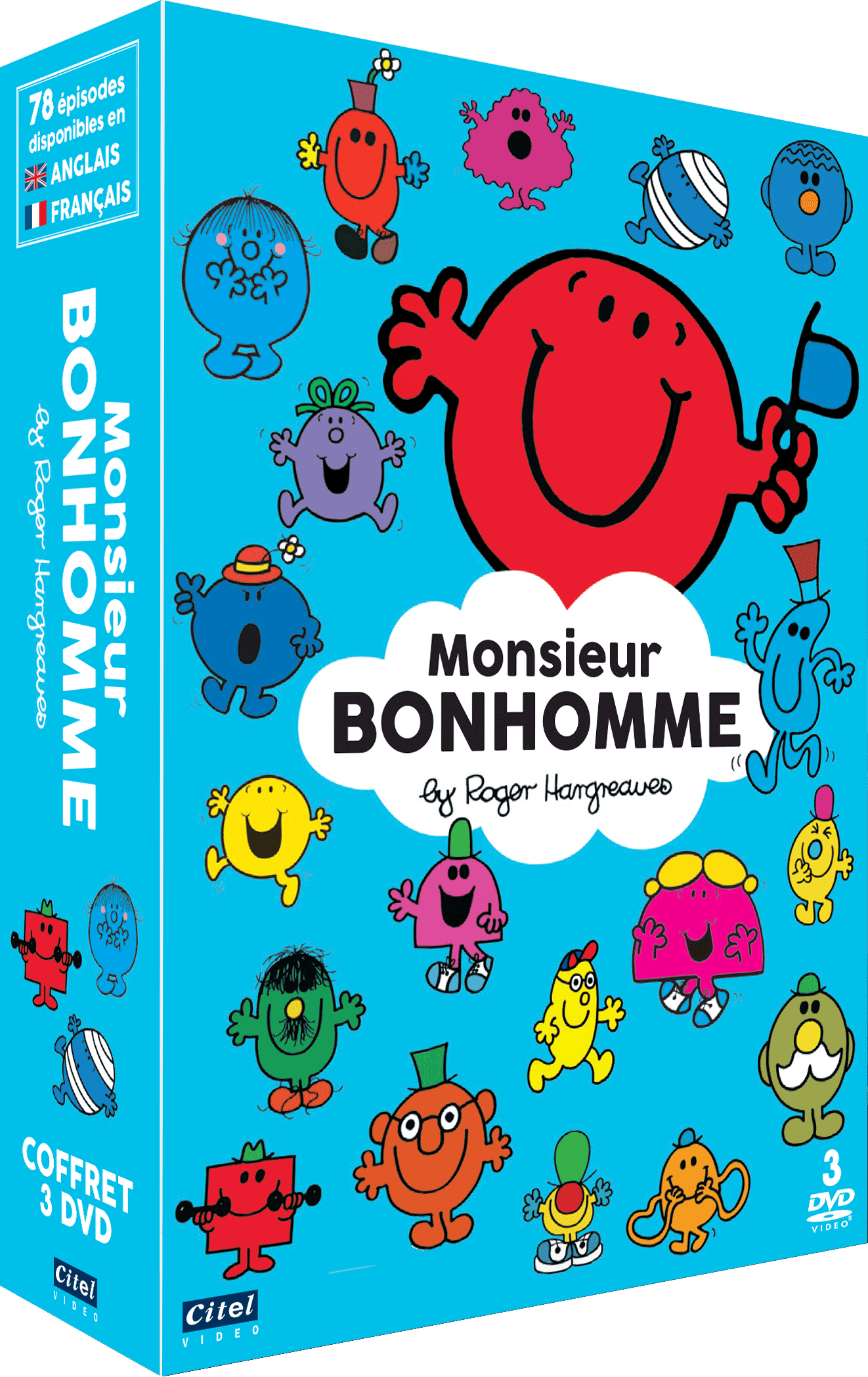 MONSIEUR BONHOMME - COFFRET 3 DVD