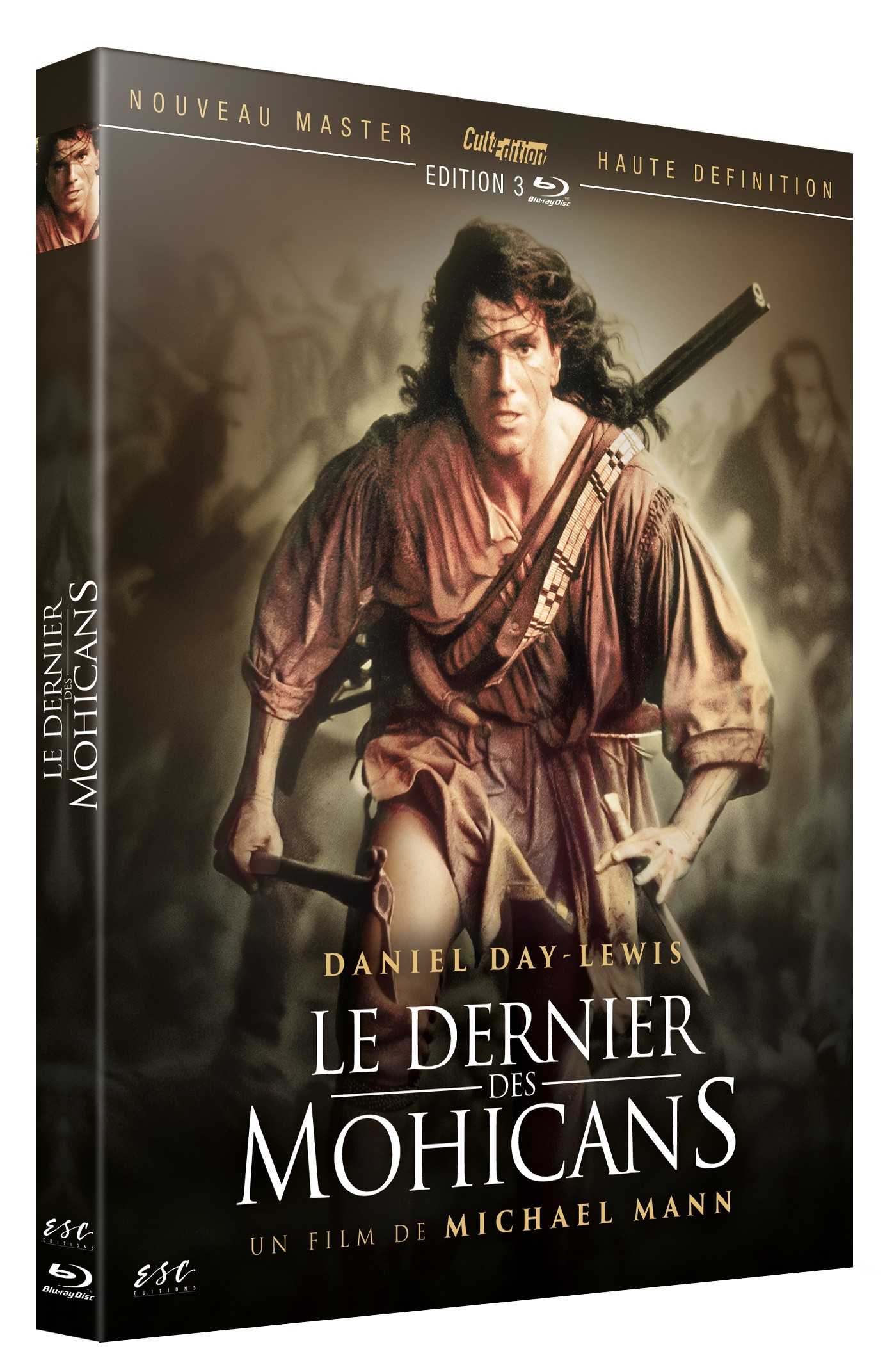 LE DERNIER DES MOHICANS - BRD (LE FILM DE MICHAEL MANN + LE FILM DE 1936 DE GEORGE B. SEITZ)