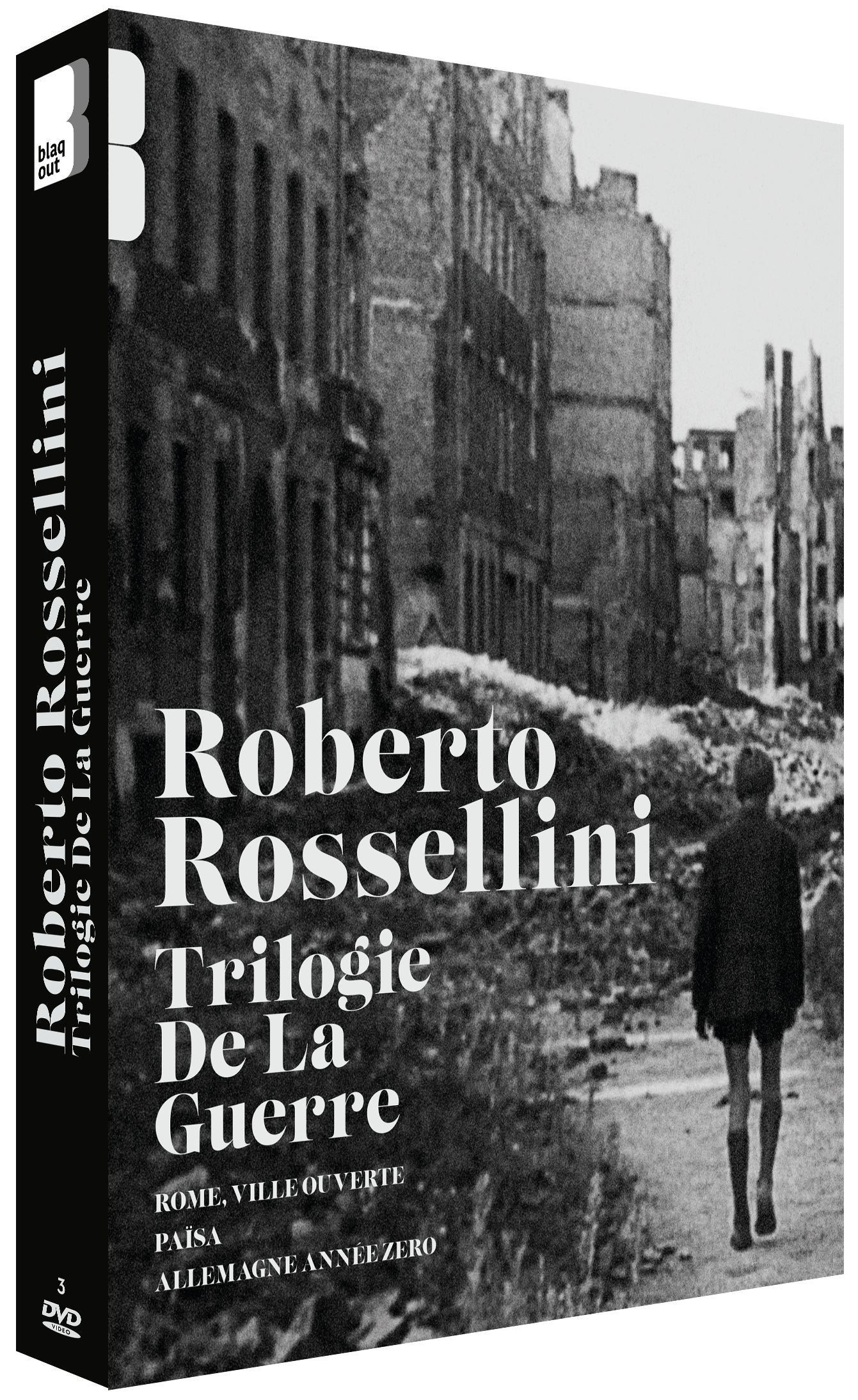 COFFRET ROBERTO ROSSELLINI - LA TRILOGIE DE LA GUERRE