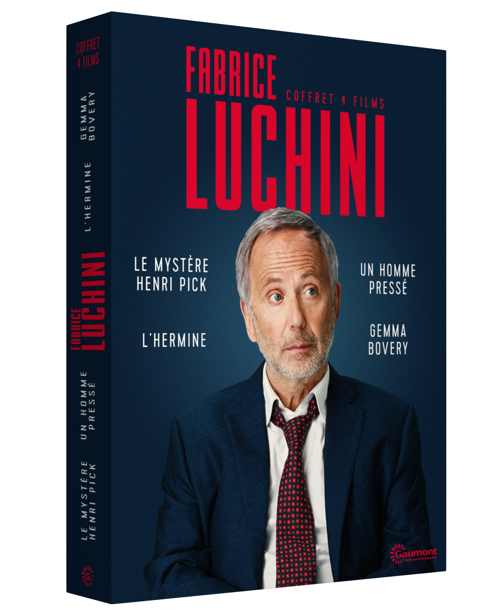 COFFRET FABRICE LUCHINI - 4 DVD