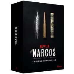 NARCOS - L'INTEGRALE DES SAISONS 1 A 3 - 12 DVD