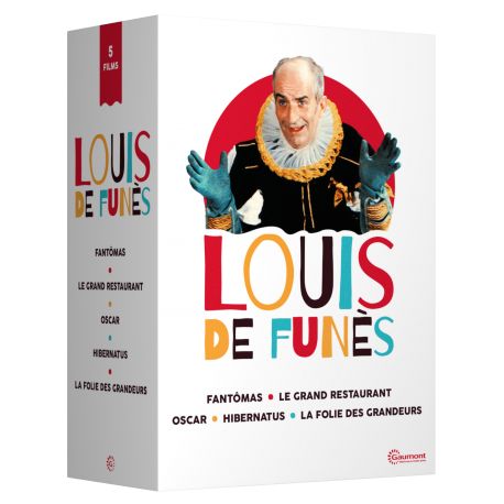 COFFRET LOUIS DE FUNES - 5 DVD