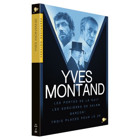 COFFRET YVES MONTAND - 4 DVD