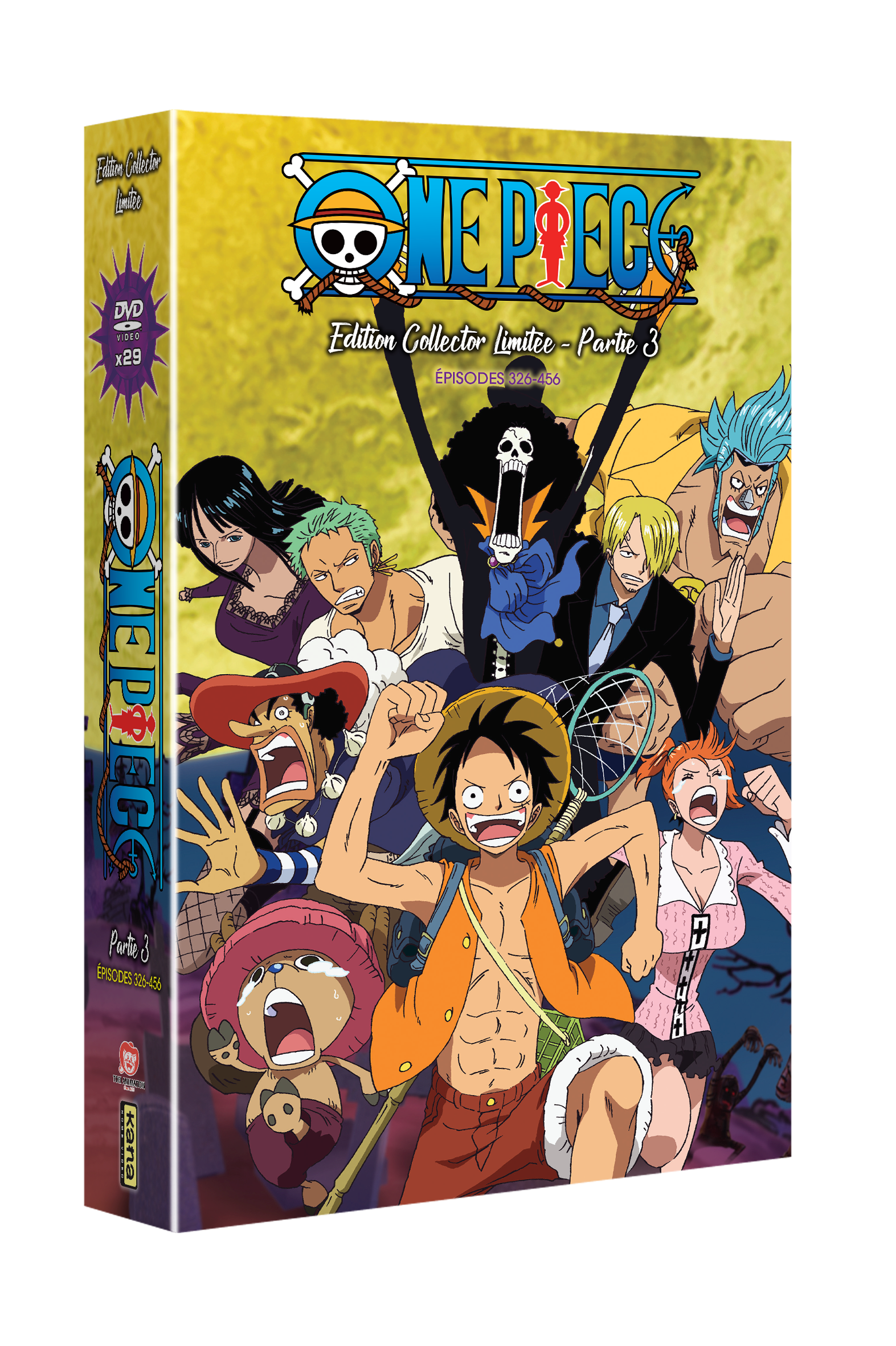 ONE PIECE -  INTEGRALE PARTIE 3 - EDITION COLLECTOR LIMITEE A4