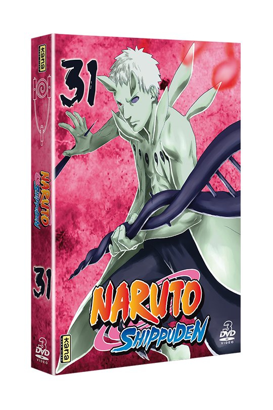 NARUTO SHIPPUDEN VOL.31 - COFFRET 3 DVD