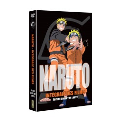 NARUTO : INTEGRALE DES FILMS (11 FILMS) - EDITION COLLECTOR LIMITEE A4 - DVD