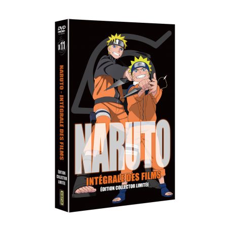 NARUTO : INTEGRALE DES FILMS (11 FILMS) DVD - EDITION COLLECTOR LIMITEE A4