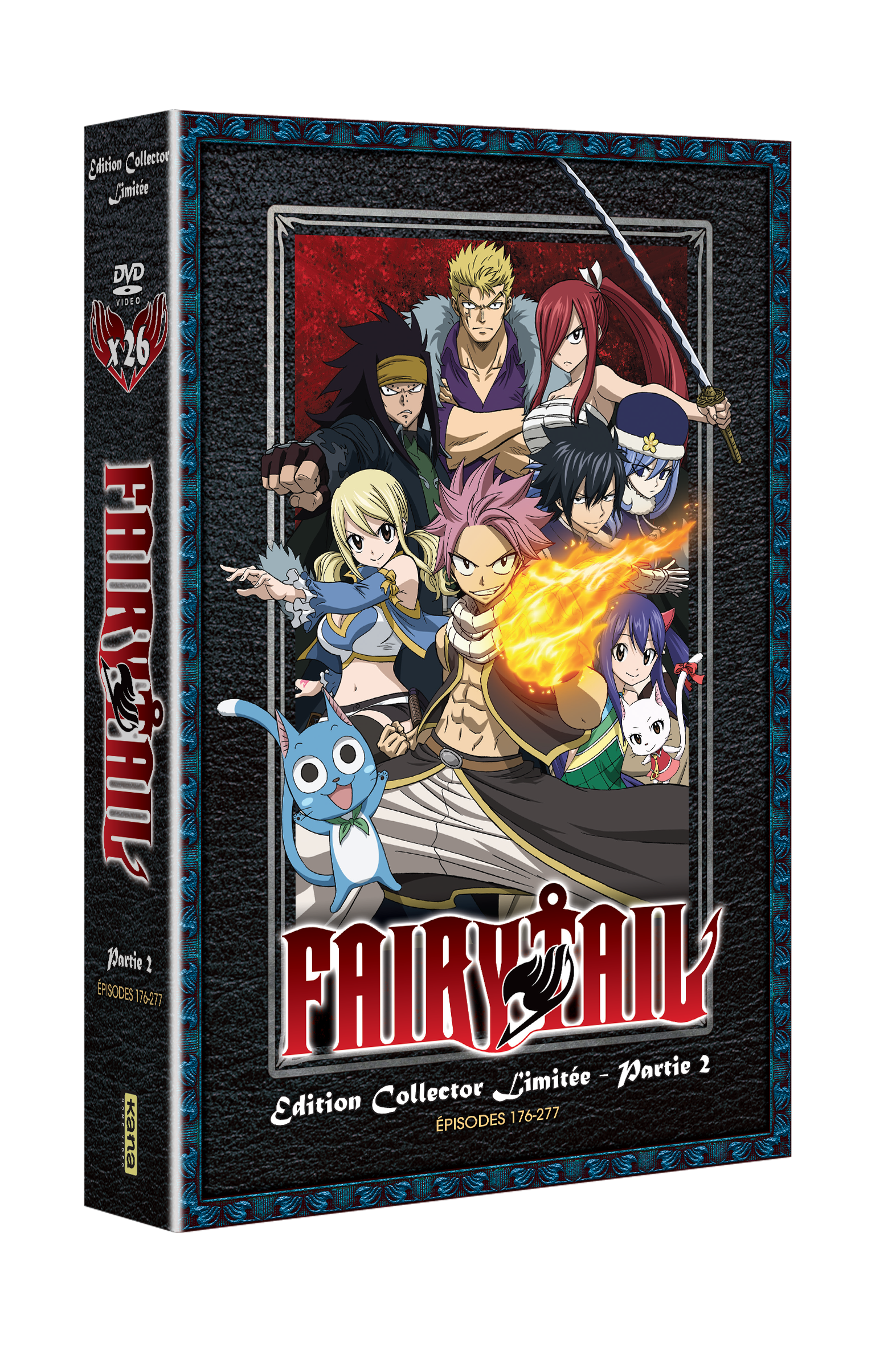 FAIRY TAIL INTEGRALE PARTIE 2 - EDITION COLLECTOR LIMITEE A4