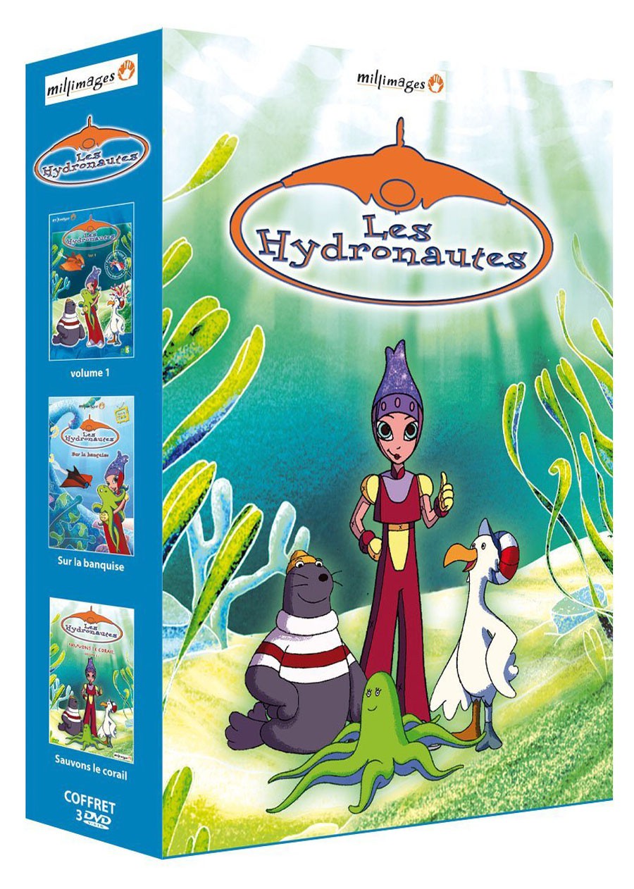 LES HYDRONAUTES - COFFRET 3 DVD : VOL. 1 + VOL. 2 + VOL. 3