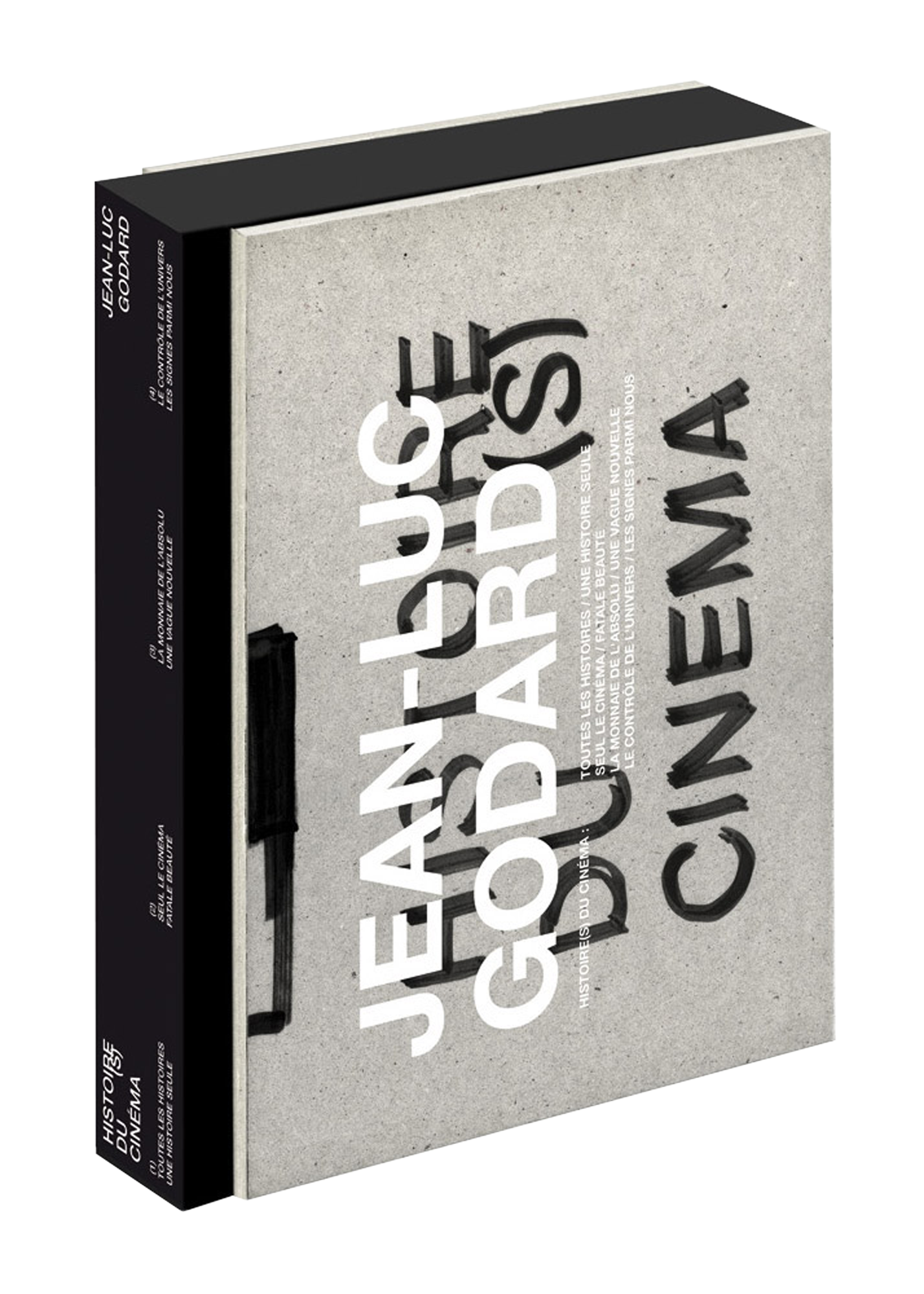 COFFRET JEAN-LUC GODARD - HISTOIRE(S) DU CINEMA - 4 DVD