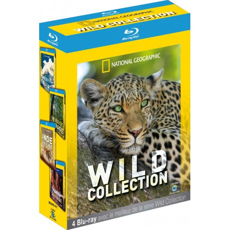 NATIONAL GEOGRAPHIC - WILD COLLECTION 4 BLU-RAY