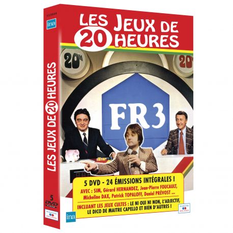 LES GRANDS MOMENTS DES JEUX DE 20H - 5 DVD