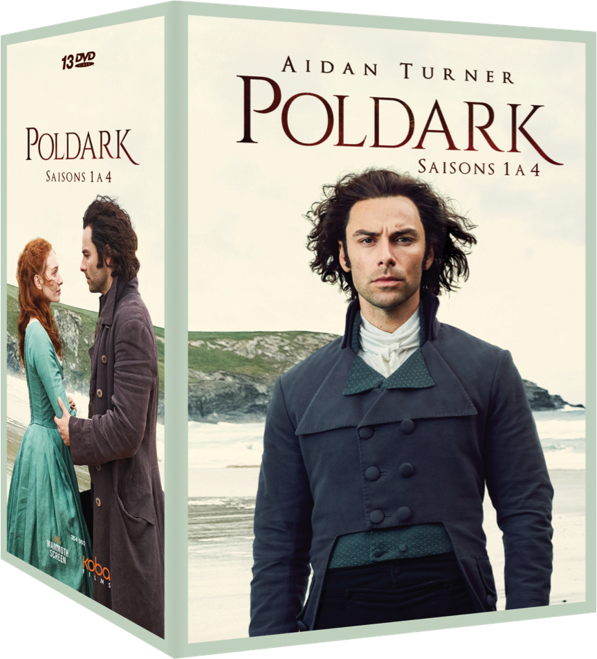 POLDARK - SAISONS 1 à 4 (13 DVD)
