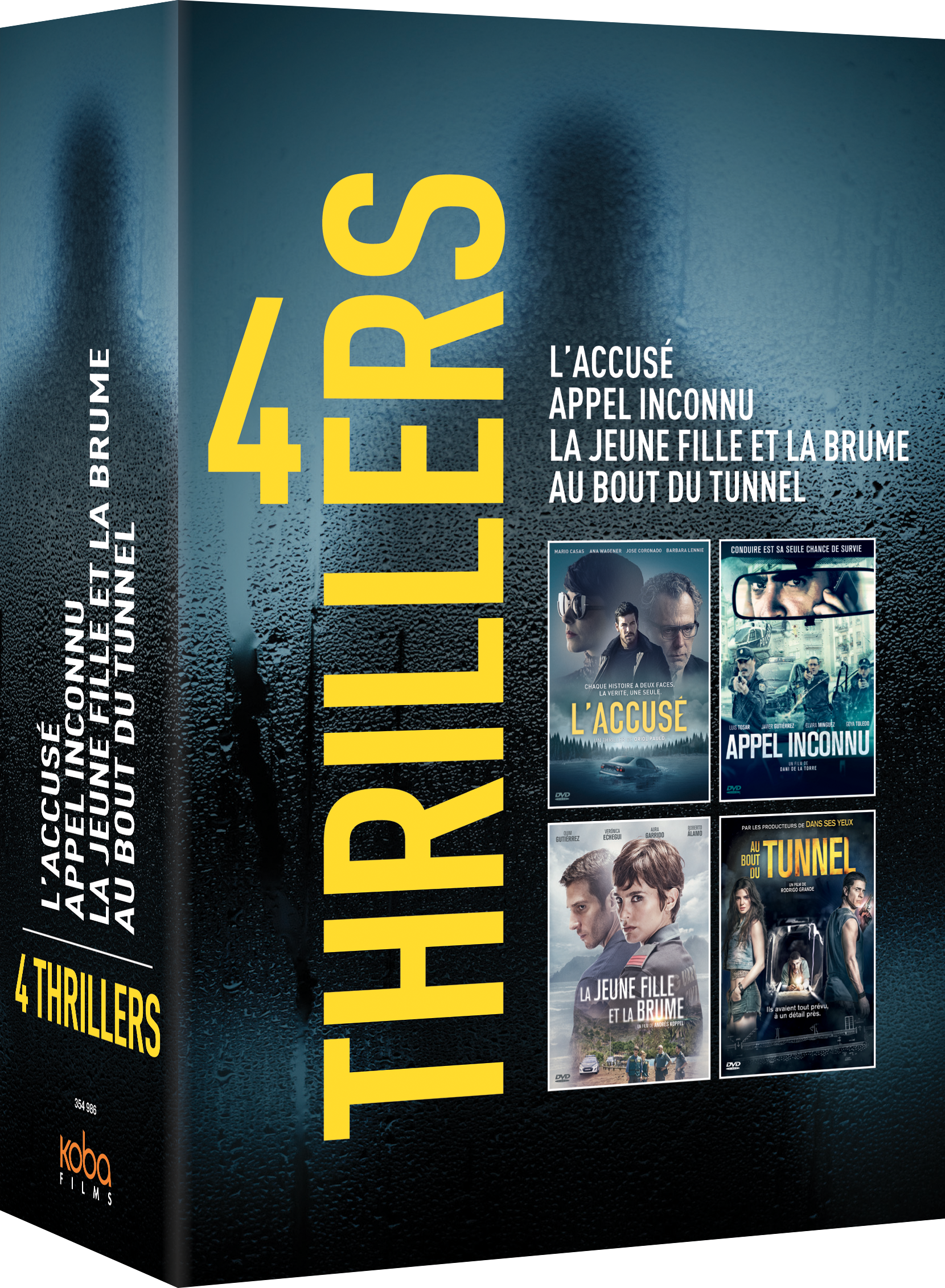4 THRILLERS (4 DVD)
