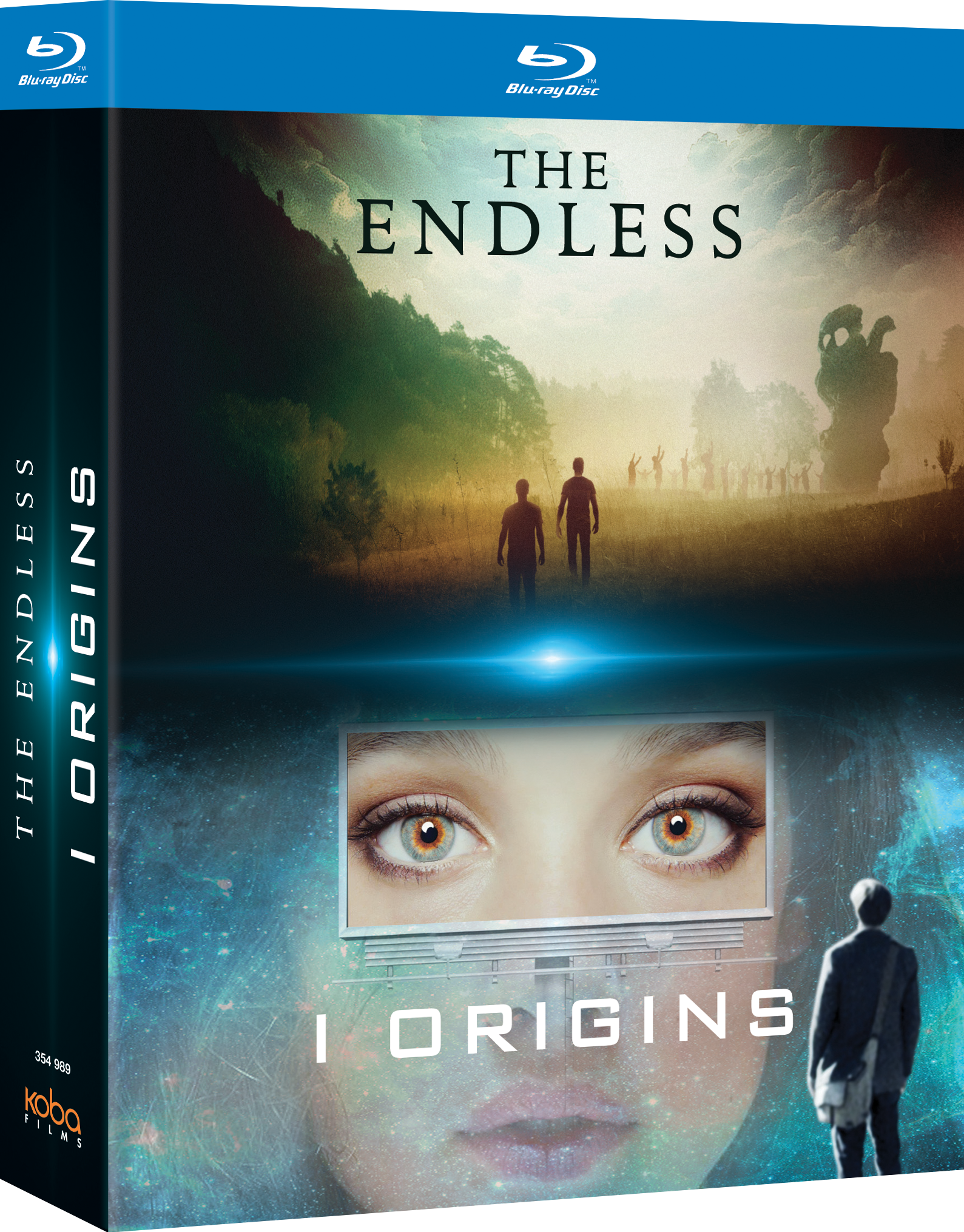2 FILMS-CULTES DE SCIENCE-FICTION (I-ORIGINS + THE ENDLESS) - BRD