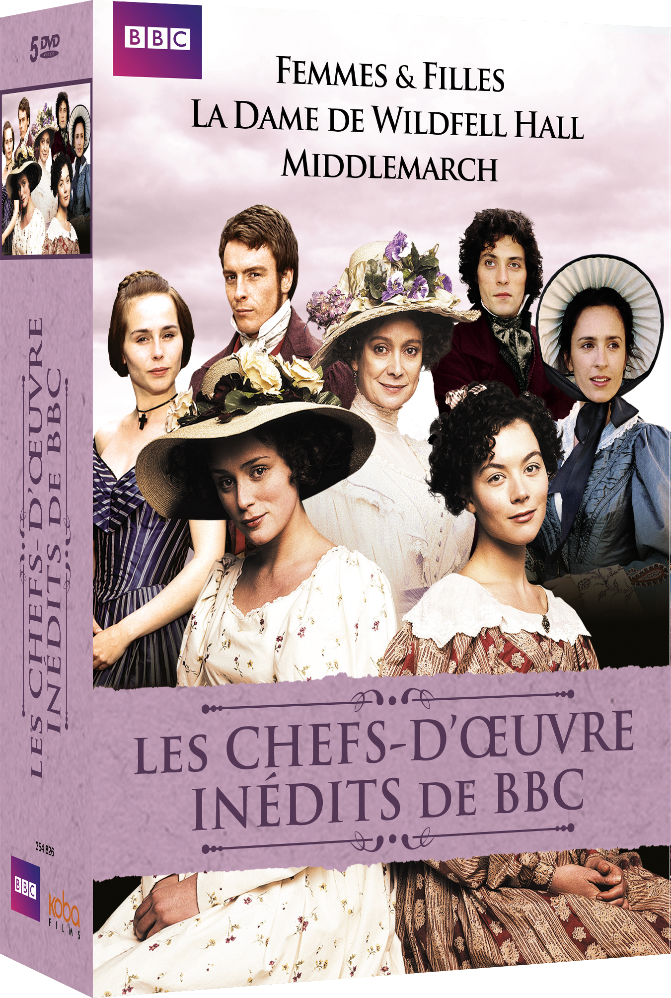 CHEFS-D'ŒUVRE INEDITS BBC (LES) (VOST) - (5 DVD)