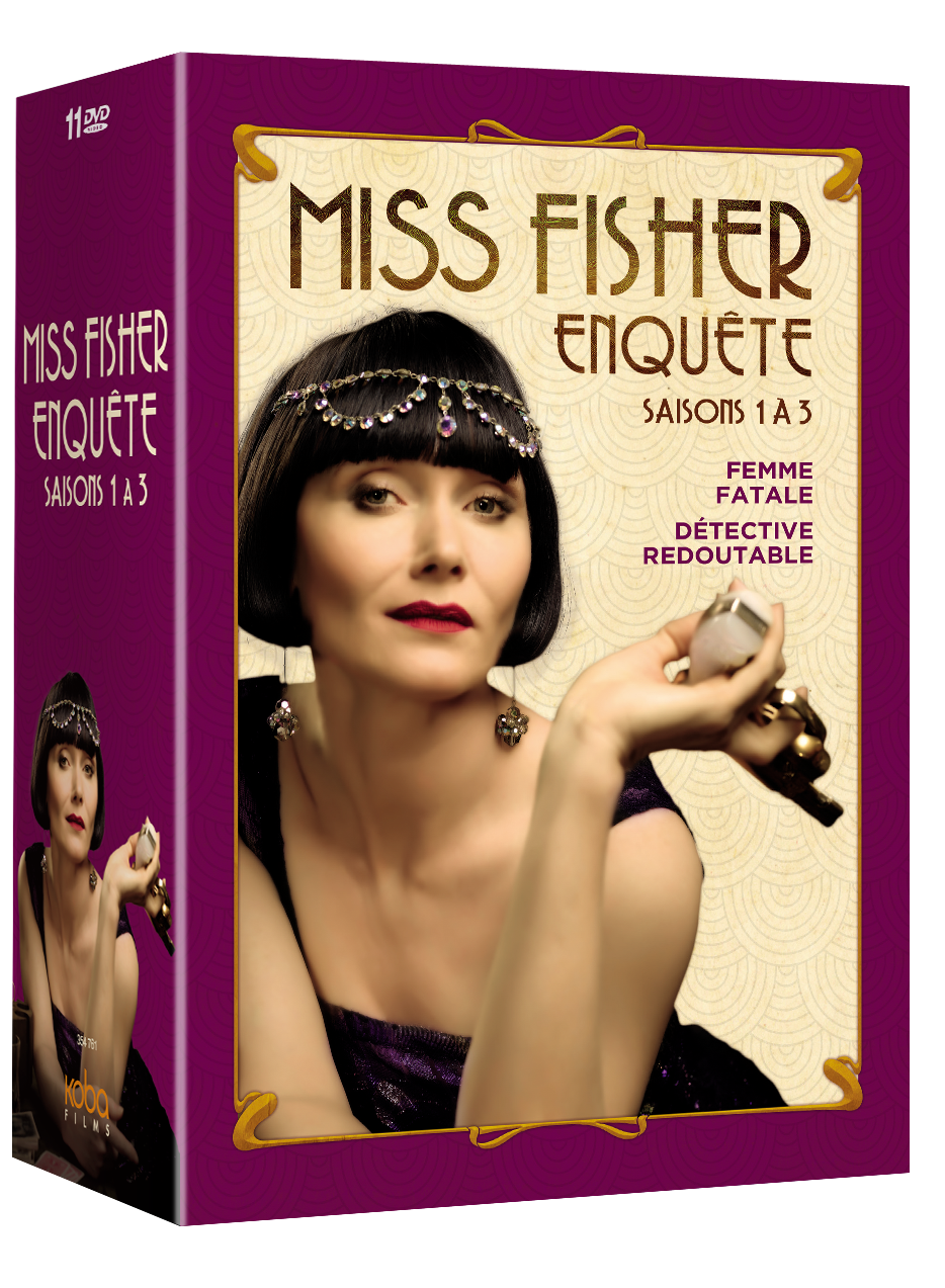 MISS FISHER ENQUETE - SAISONS 1 à 3 (11 DVD)