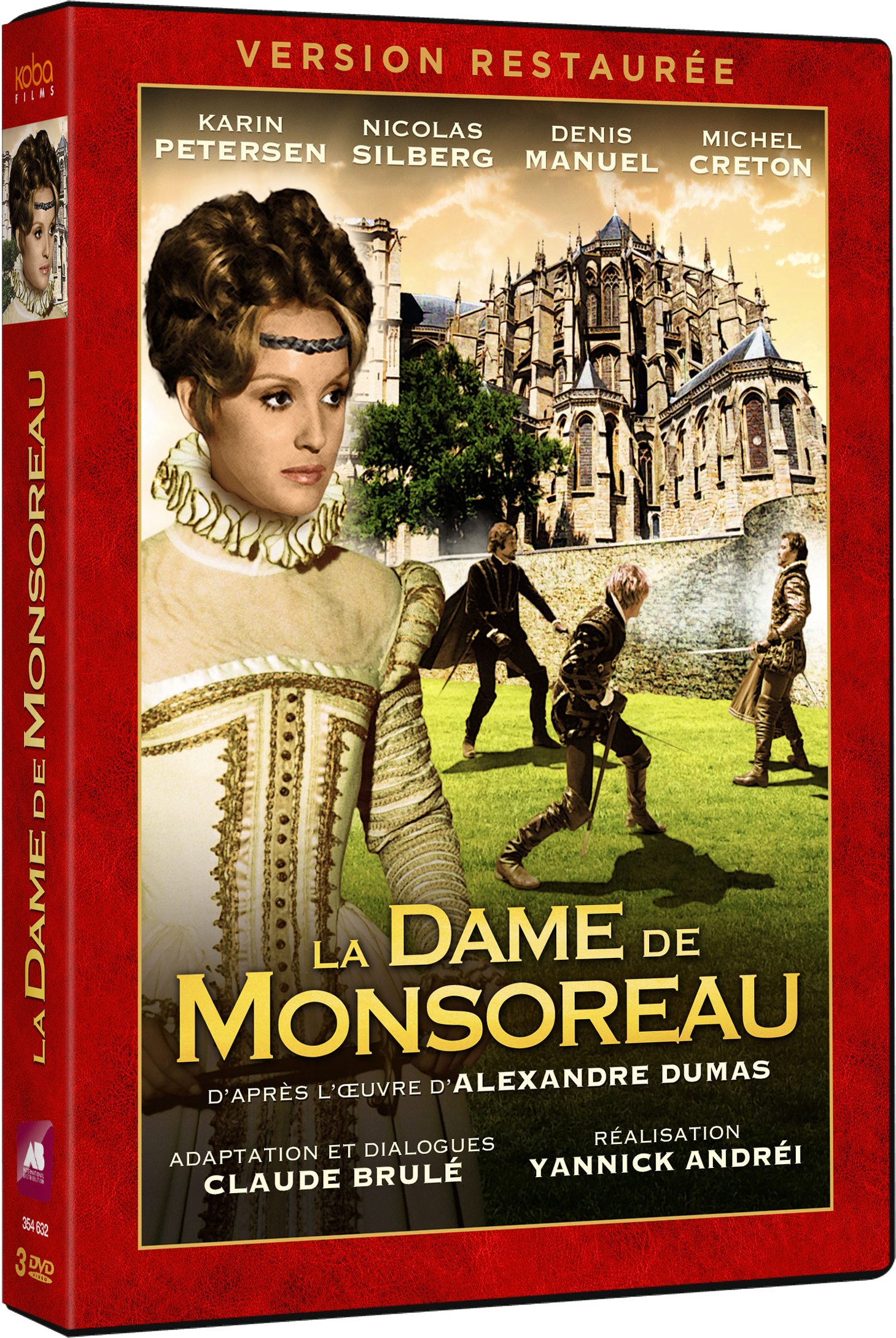 DAME DE MONSOREAU (LA) (1971) - INTEGRALE (3 DVD)