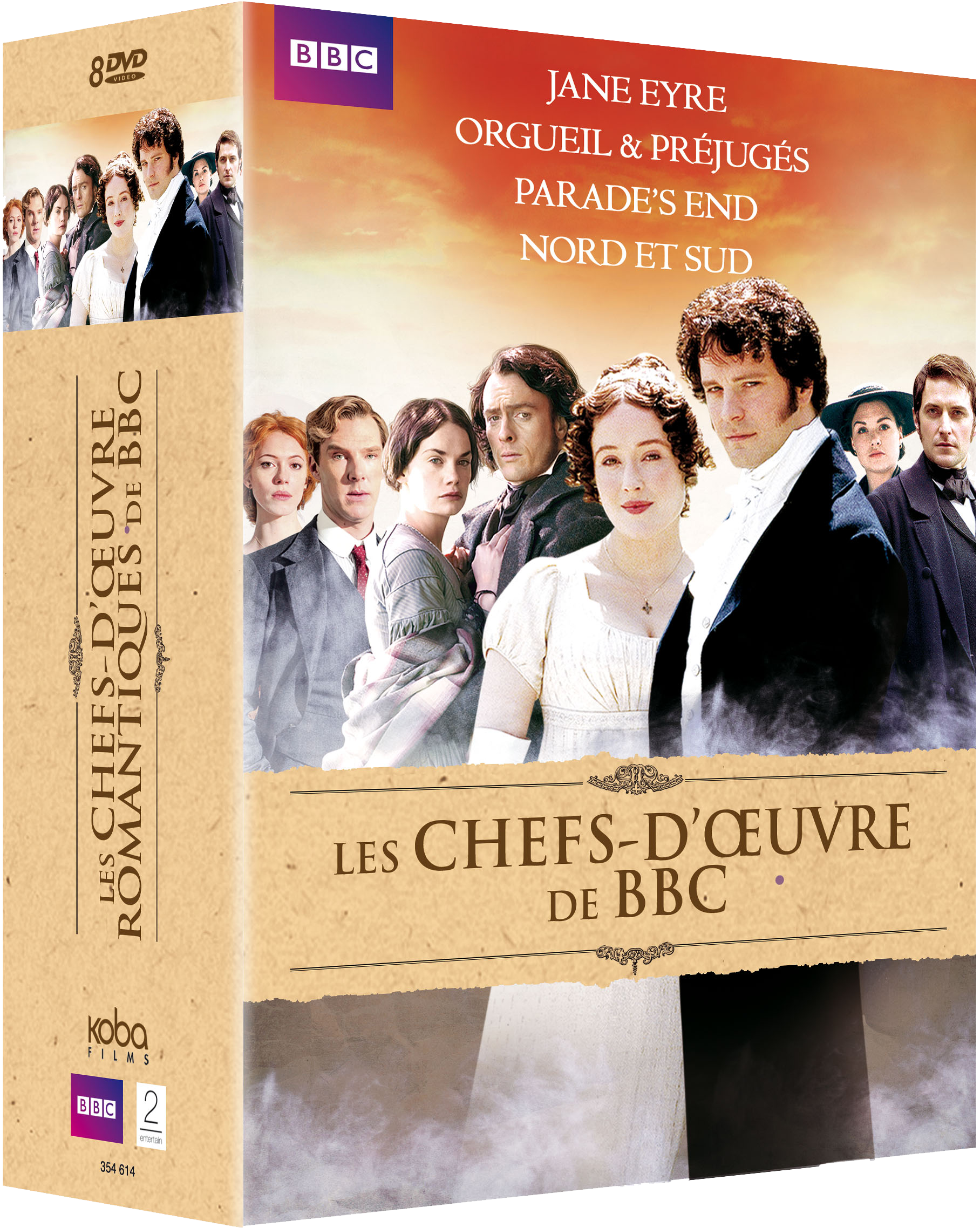 CHEFS-D'ŒUVRE BBC (LES) - (8 DVD)