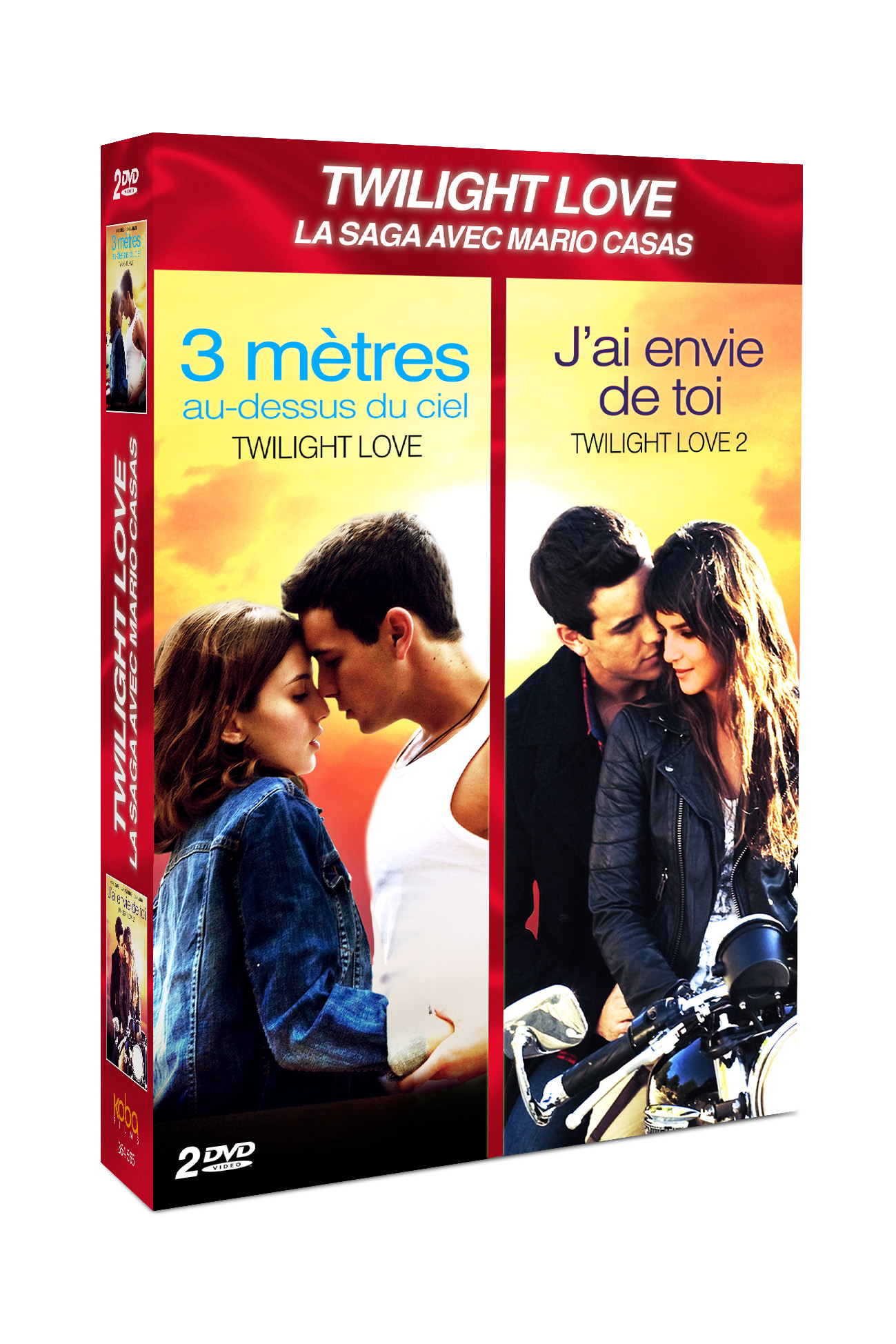 TWILIGHT LOVE 1&2 : 3 METRES AU DESSUS DU CIEL + J'AI ENVIE DE TOI (2 DVD)